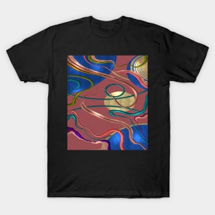 Abstract impression T-Shirt